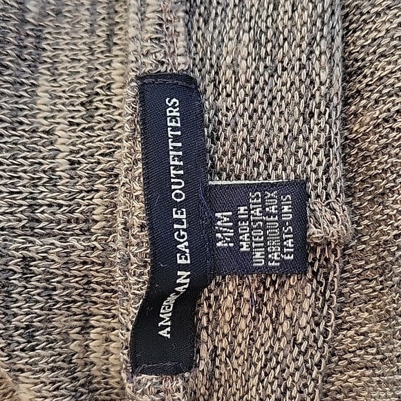 American Eagle Outfitters medium grey cardigan lightweight - Picture 4 of 5